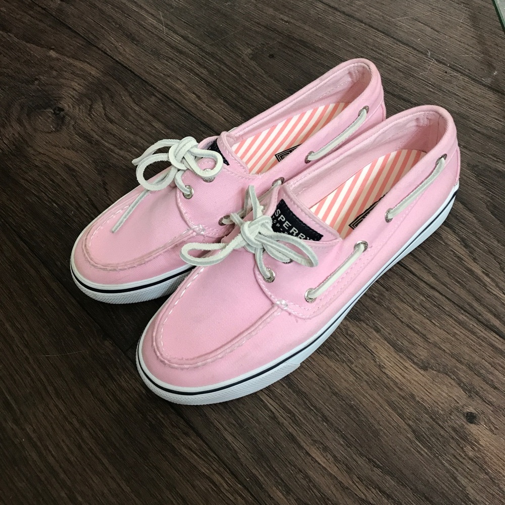  pink sperry's boat shoes! super cute!!! 